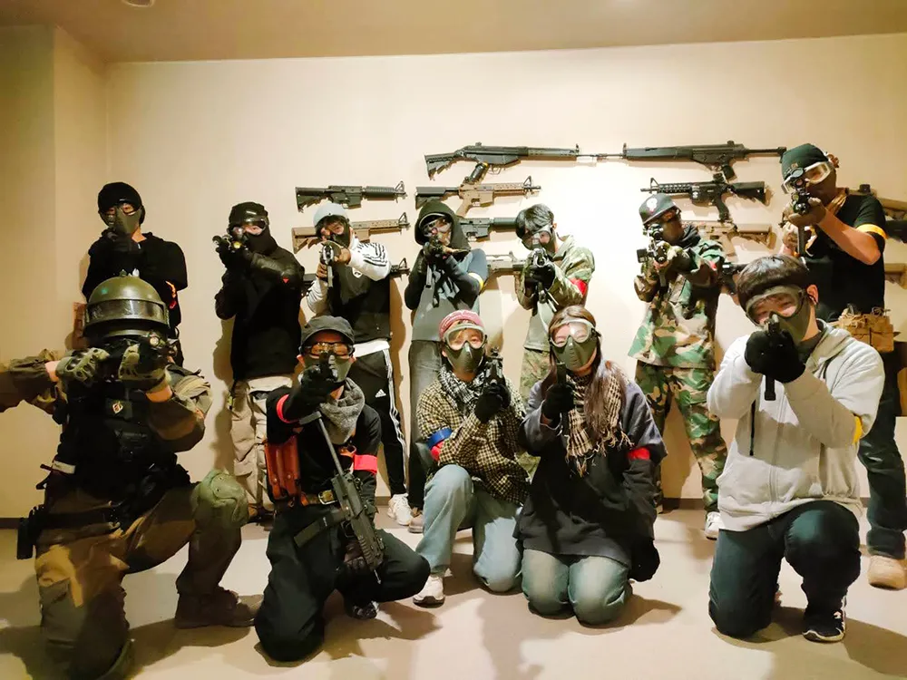 サバゲー集合写真